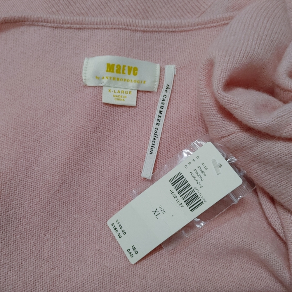 Maeve One-Shoulder Cashmere Sweater - Picture 10 of 11